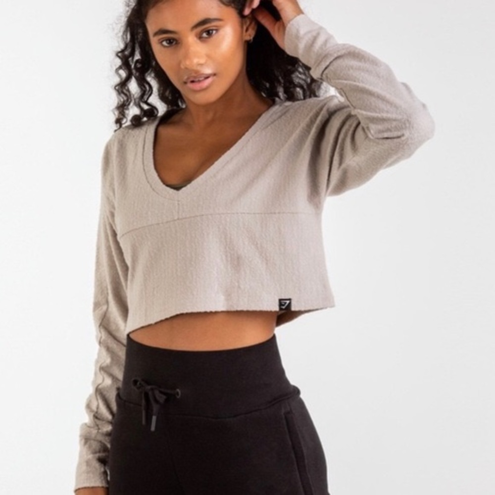 Gymshark Towel Crop